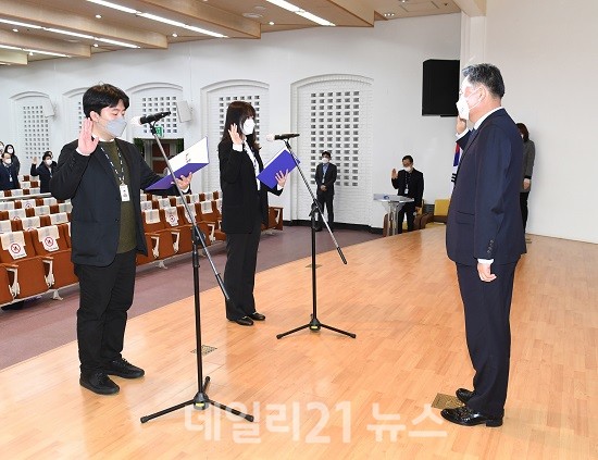 고객감동 민원서비스 실천 다짐 선언 사진 (제공=영도구청)