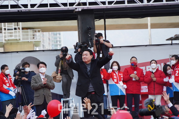 윤석열 제20대 대통령 당선인.[사진=일요부산DB]