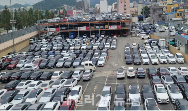 중고자동차매매업체 현장사진. / 사진 = 부산시 제공