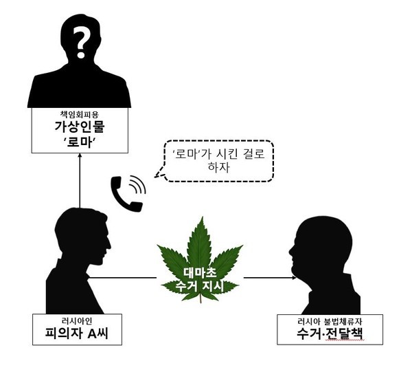 피의자 A씨 관련 사건(인물) 개요도./관세청 제공